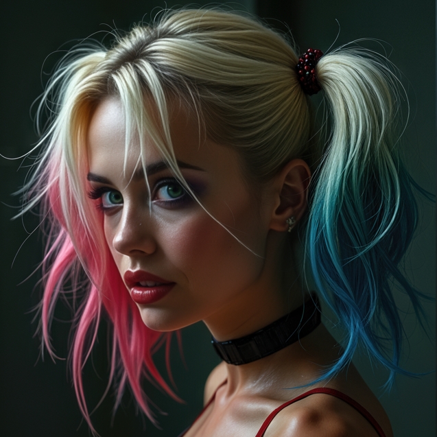 The Sexy Harley Quinn from DC Comics - Harley looking sexy!