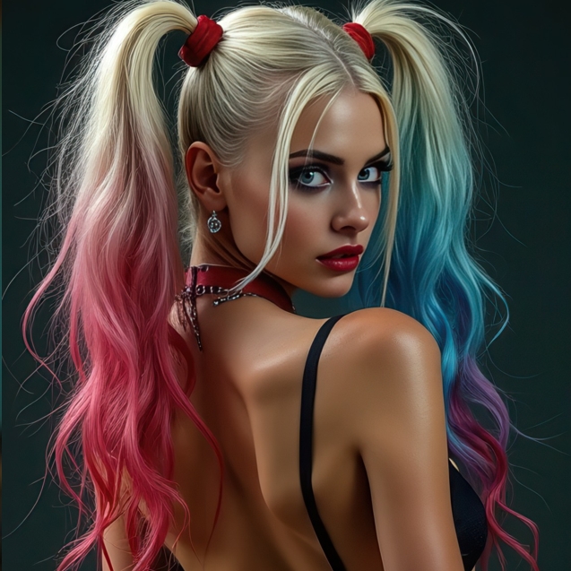 The Sexy Harley Quinn from DC Comics - Harley looking sexy!