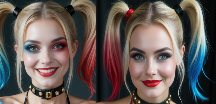 Harley Quinn in sexy bikini